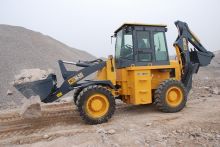 XCMG XC870K 2.5ton new mini wheel backhoe with front end loader and excavator